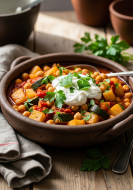 Plat du jour — tajine de légumes